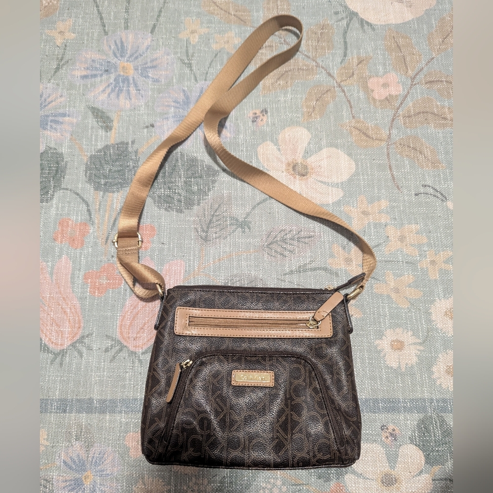 Calvin Klein Brown Crossbody Bag